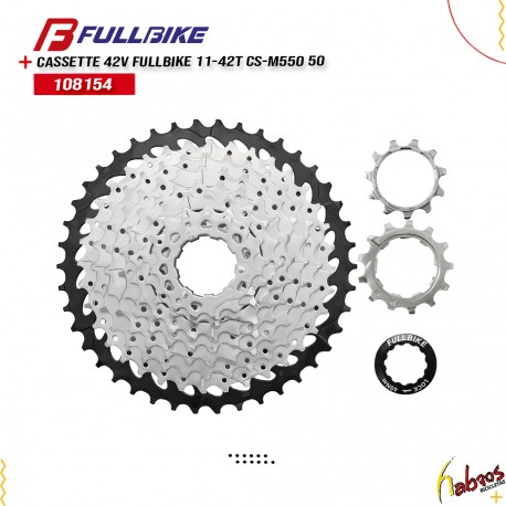 (108154) CASSETTE 42V FULLBIKE 11-42T CS-M550 50