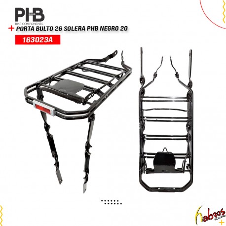 (163023A) PORTA BULTO R-26 MTB REFOR  PHB NEGRO 20
