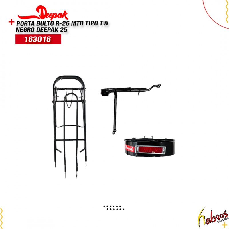 (163016) PORTA BULTO R-26 MTB NEG dp 25