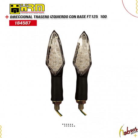 (184587) DIRECIONAL TRASERO IZQUIERDO CON BASE FT125 100*