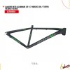 (020855) CUADRO MTB ALUMINIO 29-17 MOOVE SIN TIJERA NEGRO/VERDE
