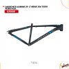 (020856) CUADRO MTB ALUMINIO 29-17 MOOVE SIN TIJERA NEGRO/ AZUL