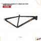 (020858) CUADRO MTB ALU 29-17 MOOVE SIN TIJERA NEGRO/NARANJA