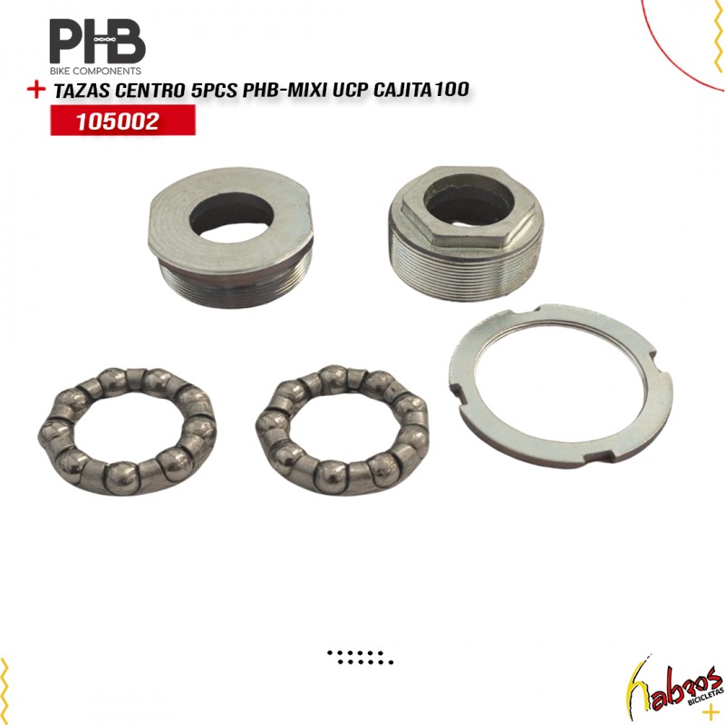 (105002) TAZAS CENTRO 5PCS PHB-MIXI UCP CAJITA 100