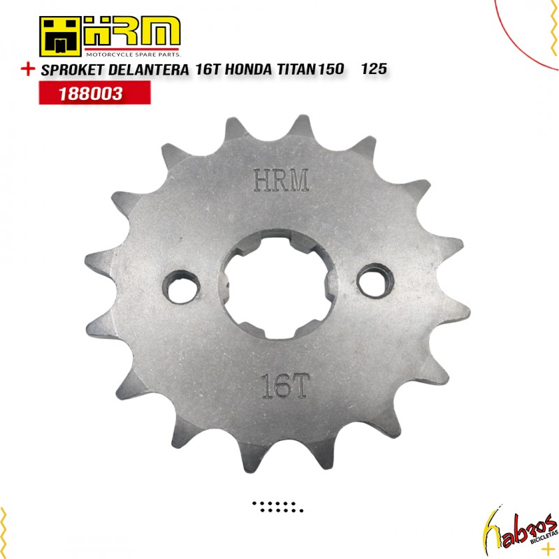 (188003) SPROKET DEL 16T HONDA TITAN 150