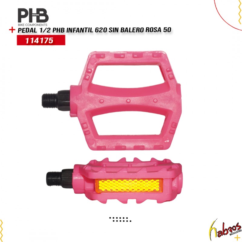 (114175) PEDAL 1/2 PHB-MIXI INFANTIL 620 SIN BROCHE ROSA 50
