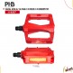 (114207)PEDAL MTB 9/16 PHB C/B ROJO C/EXIBIDOR 50