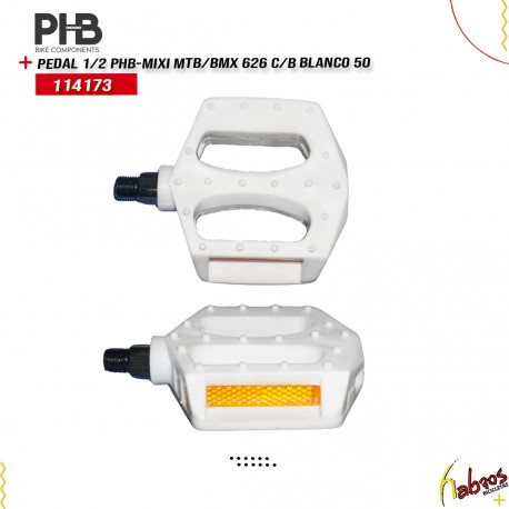 (114173) PEDAL MTB/BMX MIXIEER 626 C/BALA1/2 BLANCO