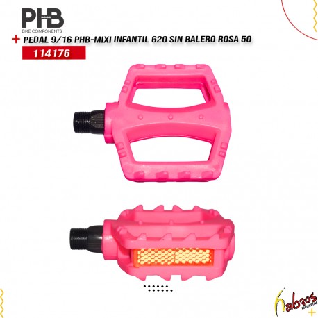 (114176)PEDAL 9/16 PHB-MIXI INFANTIL 620 S/B ROSA 50