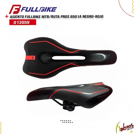 (013059) ASIENTO FULLBIKE MTB/RUTA PROS 8501A NEGRO