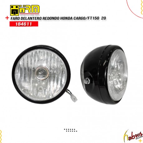 (184611)FARO DELANTERO REDONDO HONDA CARGO/FT150  20