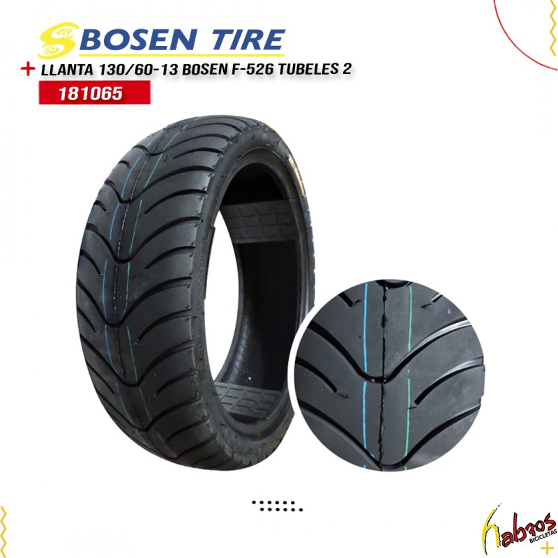 (181065) LLANTA 130/60 -13 BOSEN F526