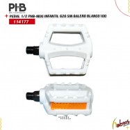 (114177)PEDAL 1/2 PHB-MIXI INFANTIL 620 SIN BALERO BLANCO 100