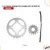 (184506)KIT CADENA SPROCKET GS125 honda 43D-14D 428X126