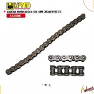(183996)CADENA MOTO 428X116H HRM CHOHO GRIS 25