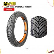 (180125)LLANTA 90/90-17 HRM 191 CALLE TUBELESS