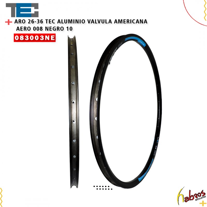 (083003NE) ARO 26X36 TEC 008 ALUM AERO  NEGRO