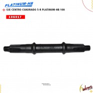 (106017) EJE CENTRO CUADRADO 5-R PLATINO-HB 100