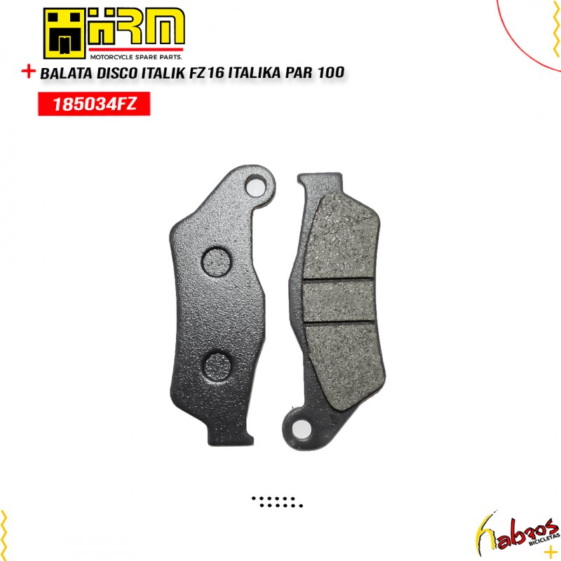 (185034FZ) BALATA DISCO  FZ16,PULSAR NS200/150