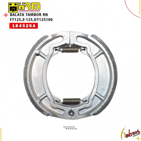 (184526A) BALATA TAMBOR RN  FT125,Z-125,DT125 100