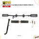 (189700) BARRA POSA PIE F-125 COMPLETA INCLURE BARRA LATERAL