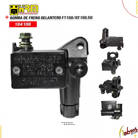 (184108) BOMBA DE FRENO  DELANTERO FT 150/ DT 150