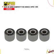 (189803) BUJE DE GOMA DAMPER FT150 JUEGO DE 4PZ