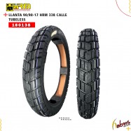 (180138) LLANTA 90/90-17 HRM 338 CALLE TUBELESS