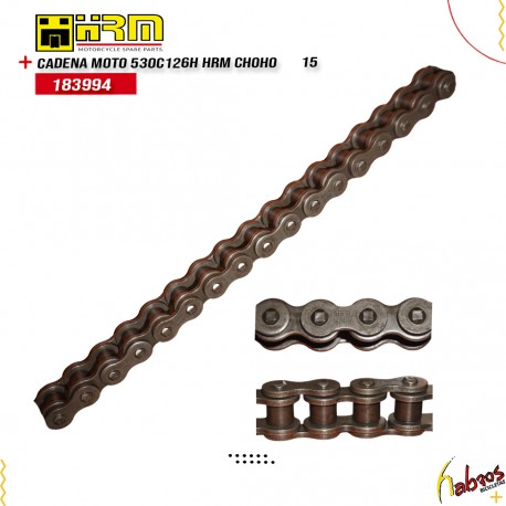 (183994) CADENA MOTO 530X126L HRM CHO 15