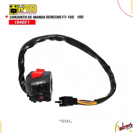 (184021) CONJUNTO DE MANDO DERECHA FT150
