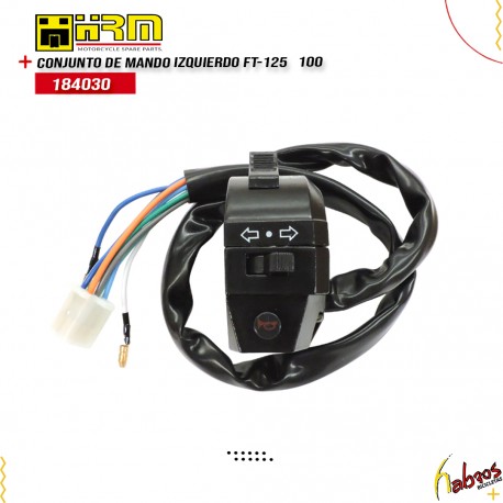(184030) CCONJUNTO DE MANDO IZQUIERDO FT-125   100