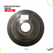 (077040) DISCO SALVA RAYO CHICO 4´´ NEGRO NAC