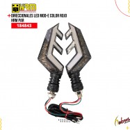 (184843) DIRECCIONALES LED MOD-E COLOR ROJ HRM PR