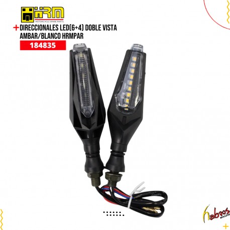 (184835) DIRECCIONALES LED(6+4) DOBLE VISTA HRM, PAR