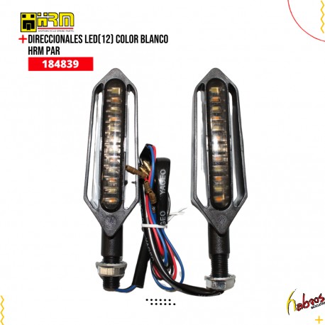 (184839) DIRECCIONALES LED(12) COLOR BCO HRM PAR