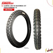 (181030) Llanta 3.00-18TT FH237 TODO TERRENO SALUSMAX
