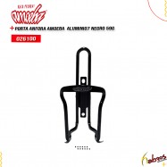 (026100) PORTA ANFORA  ALUMINIO NEGRO AMOEBA