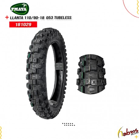 (181029) LLANTA 110/90-18 PMAYA 053 TUBELES CROSS
