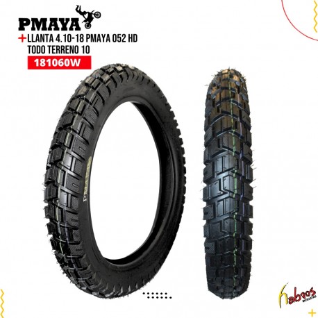 (181060W) LLANTA 4.10- 18 PMAYA 052 HD TODO TERRENO 15