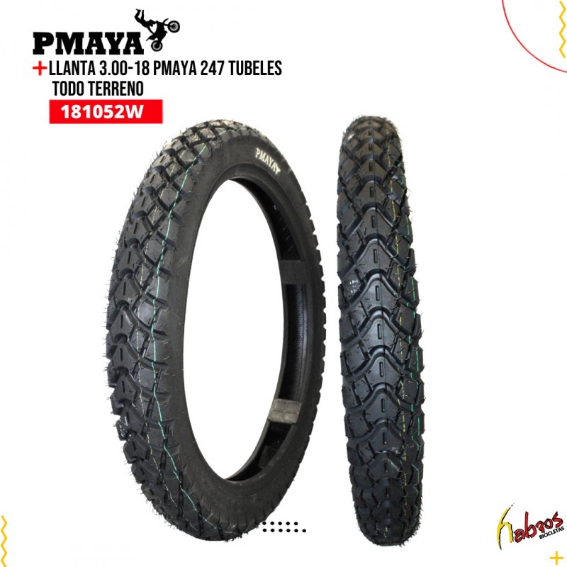 (181052W) LLANTA 3.00-18 FH247 TODO TERRENO PMAYA