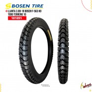 (181091) LLANTA 3.00-18 BOSEN F-563 HD TODO TERRENO 10