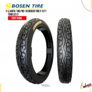(181100) LLANTAS 100/90-18 F-571 TUBLESS BOSEN