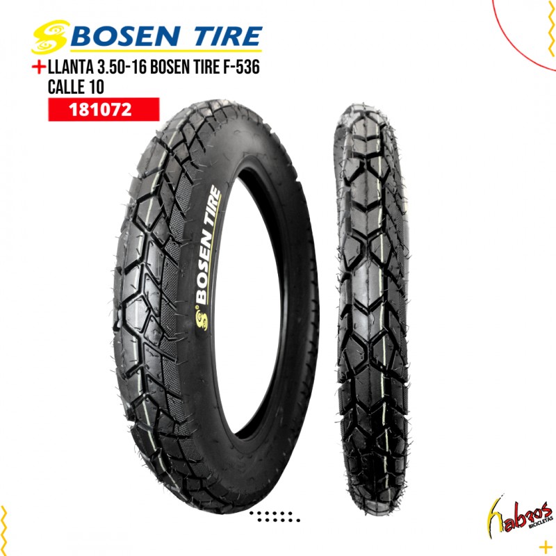 181072 (LLANTA 3.50-16 BOSEN F536 CALLE)