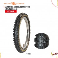 (127006) LLANTA 12X1/2X2 KYLIN F-112 LINEA AMARILLA 50