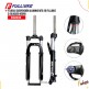 (032030) TIJERA CON SUSPENCION ALUMINIO MTB 26 FULLBIKE CON BLOQUEO NEGRO
