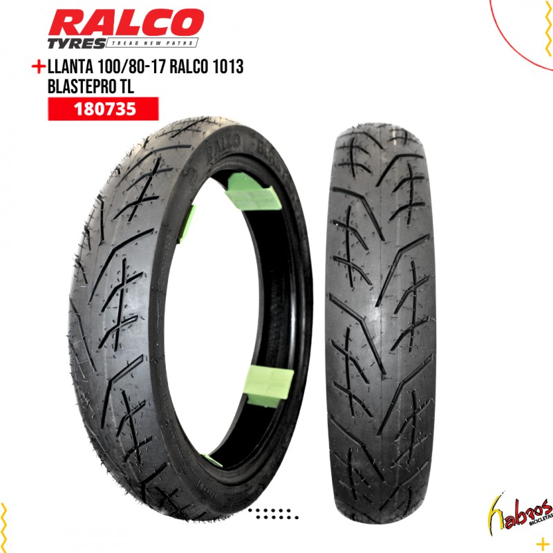 (180735) LLANTA 100/80-17 RALSON 1013 BLASTEPRO TL