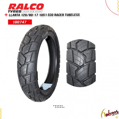 (180747) LLANTA 120/80-17 RALSON 1052 ECORACER TL