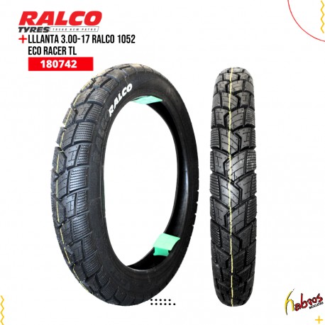(180742) LLANTA 3.00-17 RALSON 1052 ECORACER TL