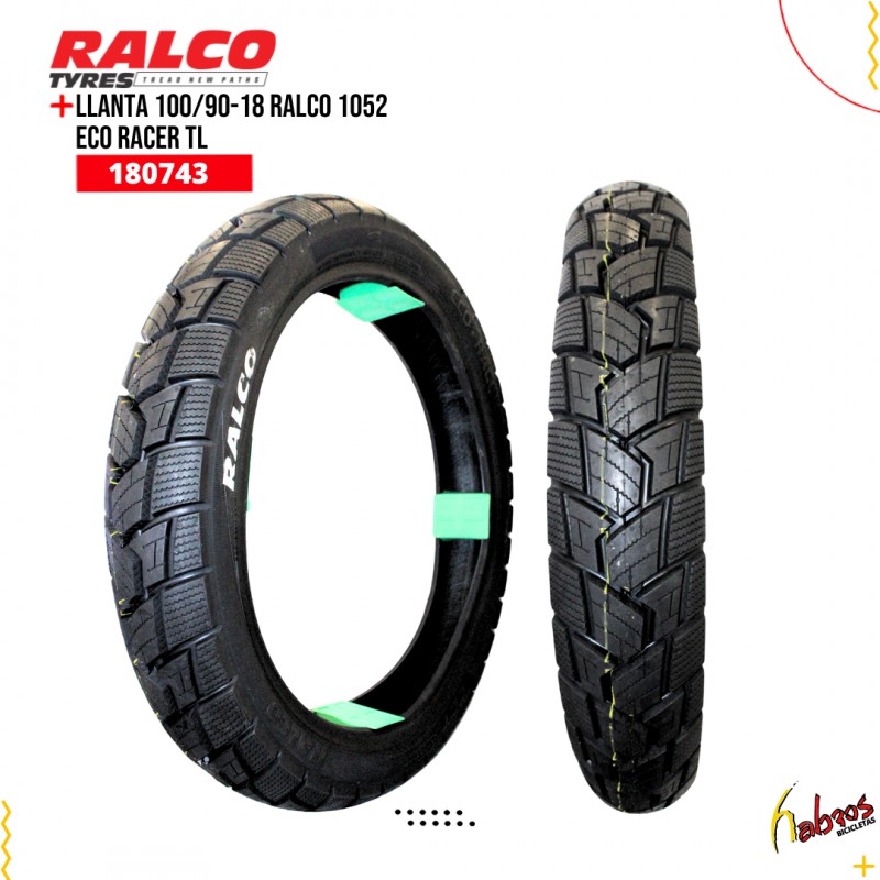 (180743) LLANTA 100/90-18 RALSON 1052 ECORACER TL